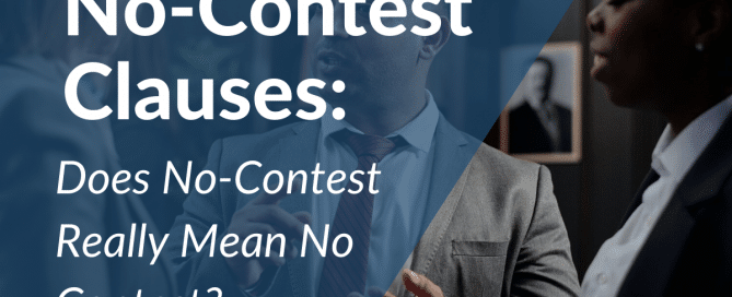 No-Contest Clauses